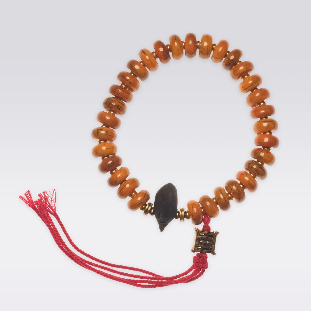 Promote Positivity-Camel Bone Terma Stupa Buddist Bracelet - Image 2