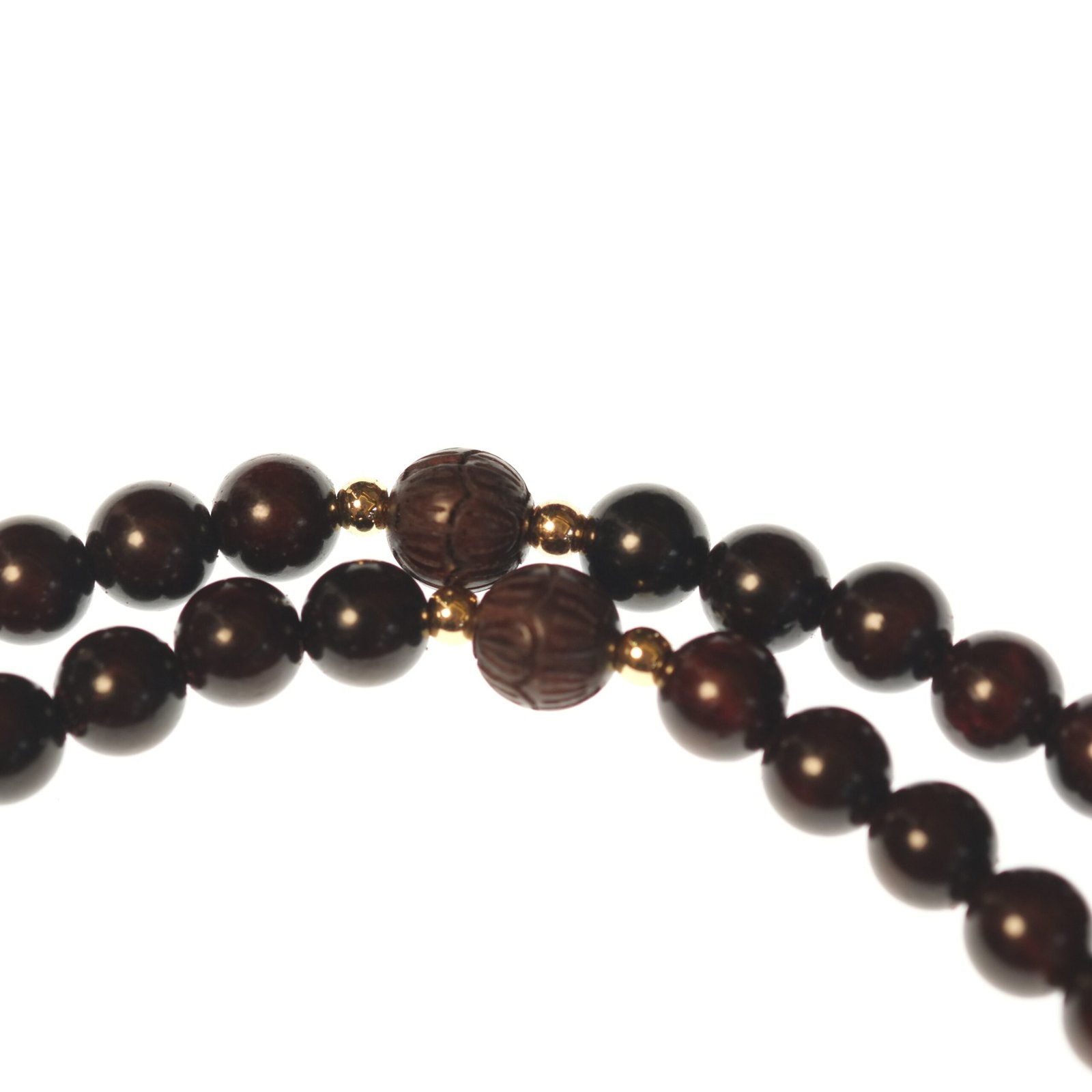 Peace & Protection-Handcrafted Buddhist Lacquer & 108-Bead Rosewood Mala - Image 4