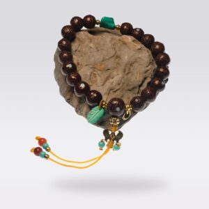 Enhance Inner Peace-Buddist Phoenix Eye Bodhi & Turquoise Bracelet