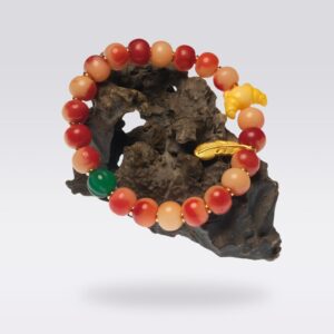 Promote Positivity-Buddist Half-Blood Yak Bone Bracelet