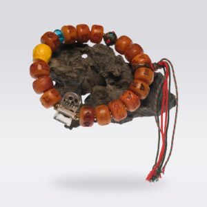 Protection-Tibetan Camel Bone Buddhist Bracelet