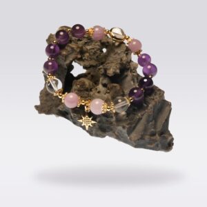 Wisdom Empowerment -Buddha Stone Amethyst Healing Bracelet
