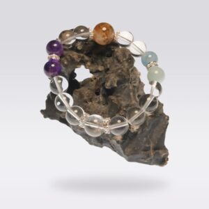 Harmony & Abundance- Handmade Buddhist Natural Multi-Gem Energy Bracelet